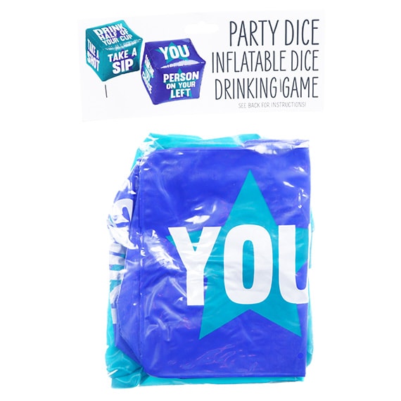 Party Dice Drinking Game Inflatable 12