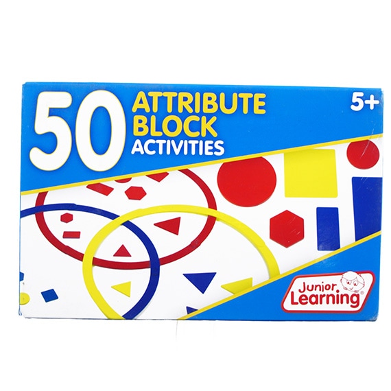 50 Attribute Block Activities 5+ 5x7in