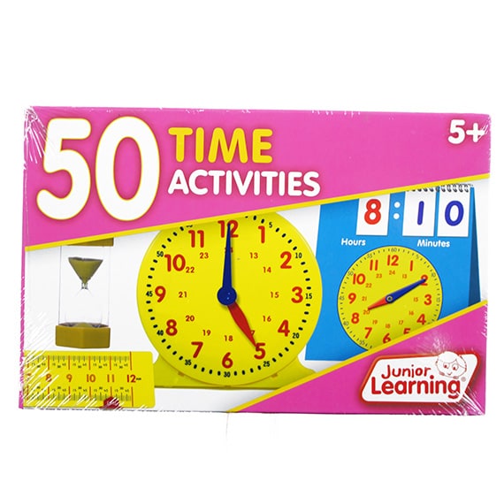50 Time Activities 5+ 5x7in